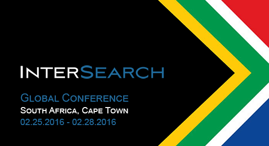 SouthAfrica - Cape Town InterSearch Conference 2016